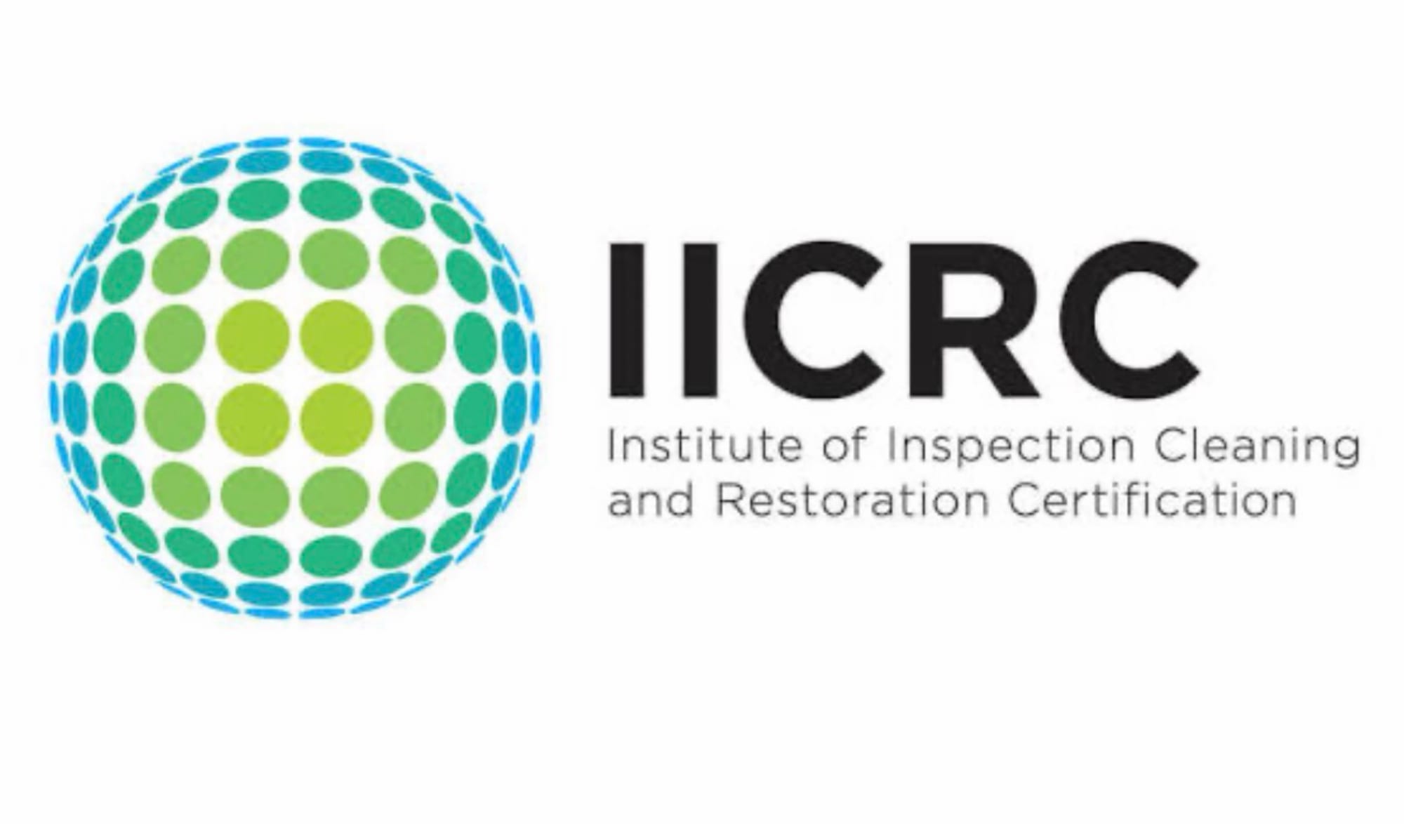 IICRC logo, Institute of Inspection Cleaning and Restoration Certification